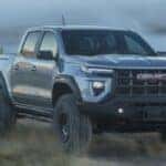 2024 GMC Canyon truck front and side view