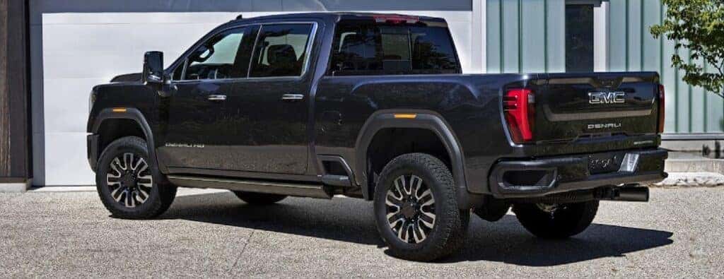 2024 GMC Sierra HD Denali Ultimate side and rear view