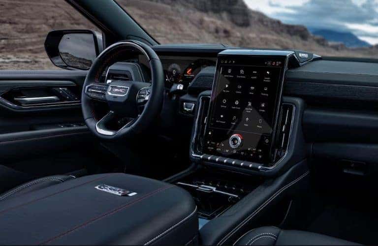 2025 GMC Yukon front seats and steering wheel