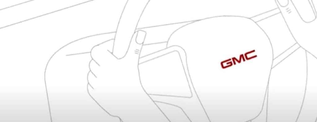 GMC steering wheel representation