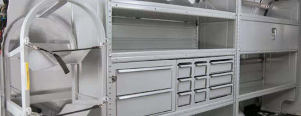 2025 GMC Savana Cargo interior space
