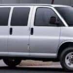 2025 GMC Savana Passenger van side view