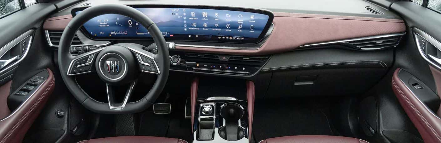 2025 Buick Envision front seats and steering wheel