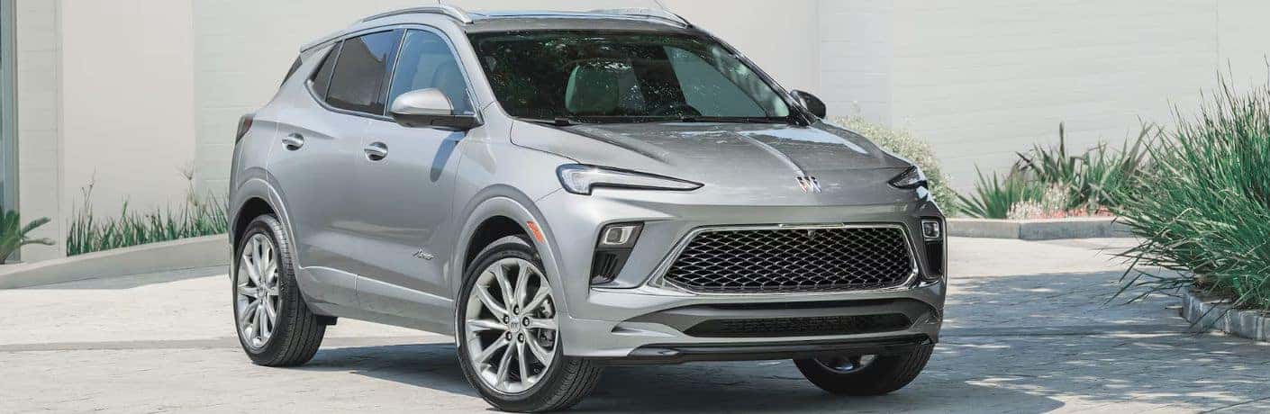 2025 Buick Encore GX front view in silver