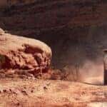 2025 GMC Canyon truck front view off road