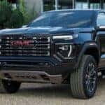2025 GMC Canyon truck front view parked