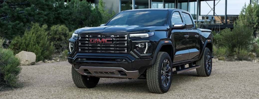 2025 GMC Canyon truck front view parked
