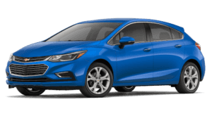 2018 Chevy Cruze in blue
