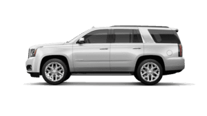 White 2019 GMC Yukon profile
