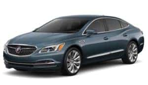Blue 2019 Buick LaCrosse on white