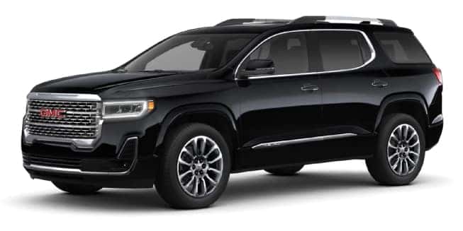 2020 GMC Acadia Ebony Twilight Metallic Color