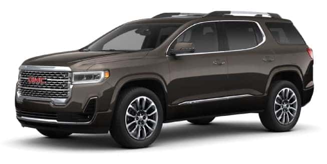 2020 GMC Acadia Smokey Quartz Metallic Color