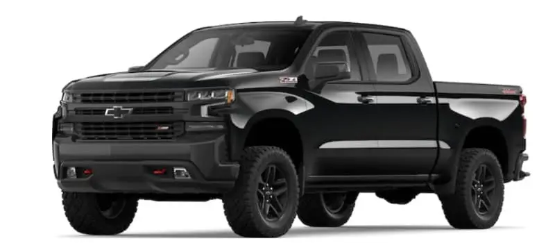 What colors does the 2019 Chevy Silverado 1500 come in?