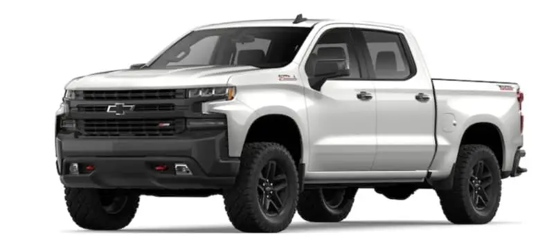 What colors does the 2019 Chevy Silverado 1500 come in?