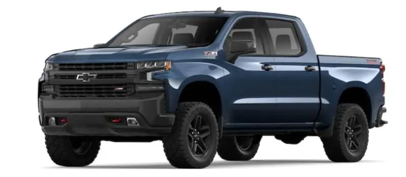 What colors does the 2019 Chevy Silverado 1500 come in?