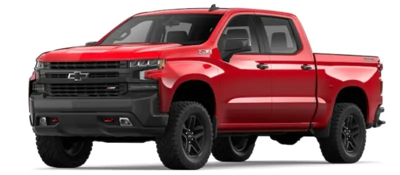 What colors does the 2019 Chevy Silverado 1500 come in?