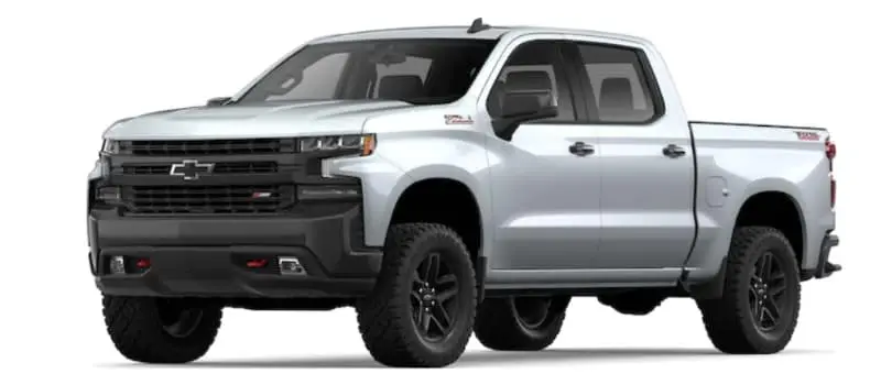 What colors does the 2019 Chevy Silverado 1500 come in?