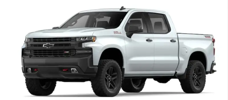 What colors does the 2019 Chevy Silverado 1500 come in?