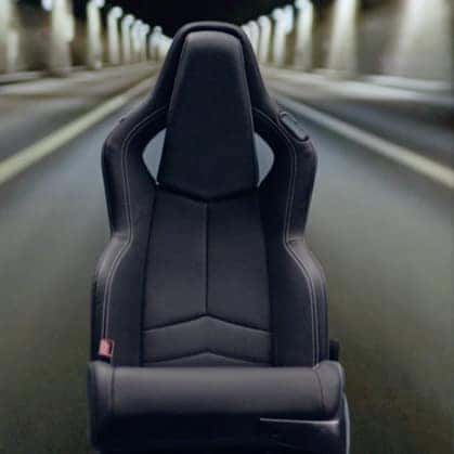Chevrolet 2020 Corvette Seat LT1 Black