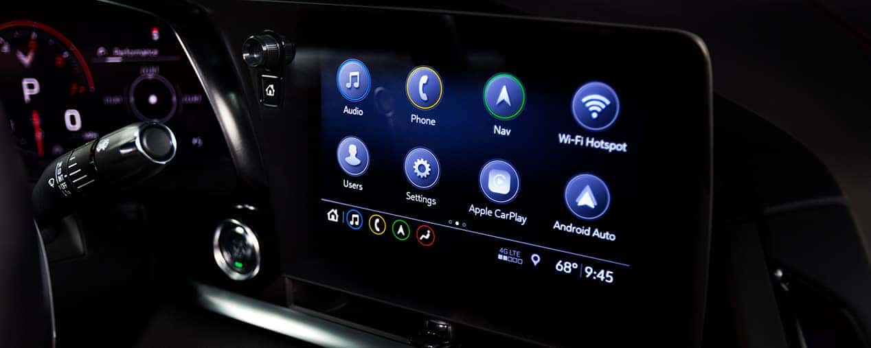 Chevrolet 2020 Corvette Touch Screen