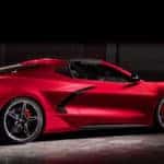 2020 Chevy Corvette Stingray in the spotlight