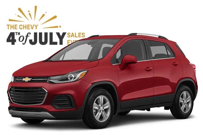 4th of July Chevrolet Sales Event Chevy Trax