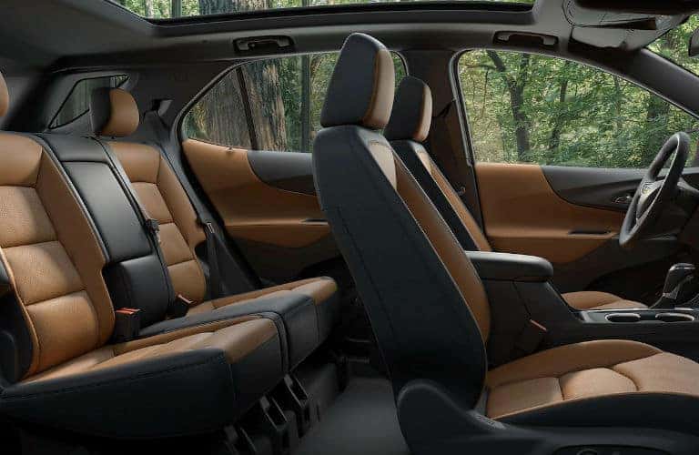 Seats inside the 2019 Chevy Equinox