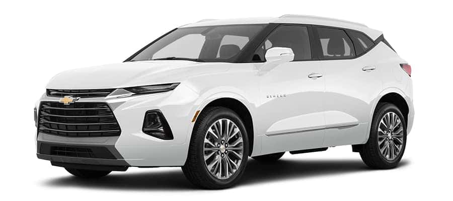 2019 Chevy Blazer White Premier Model