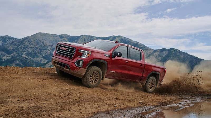 2020 GMC Sierra 1500 AT4 Mudding