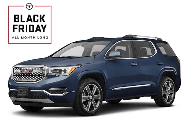 GMC Acadia Denali Black Friday Sales Event