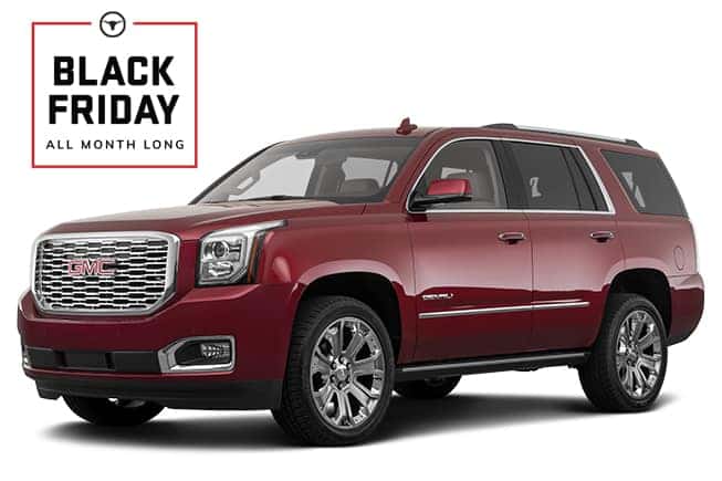 GMC Yukon Denali Black Friday Sales Event