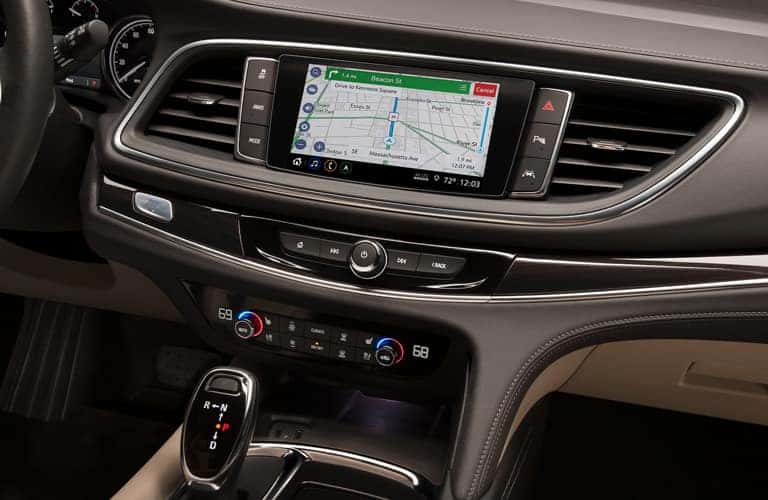 2020 Buick Enclave center console