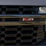 Close up of the grille on the 2021 Chevrolet Suburban
