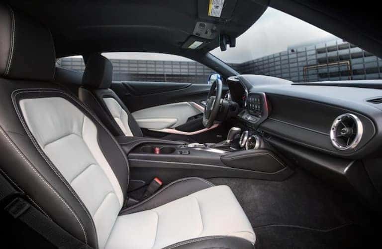 Front seats in the 2021 Chevrolet Camaro