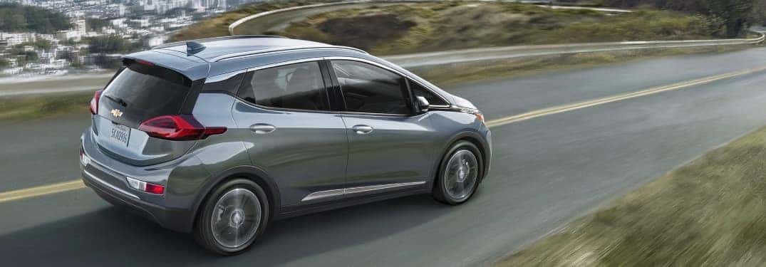 2020 Chevrolet Bolt cruising down the road