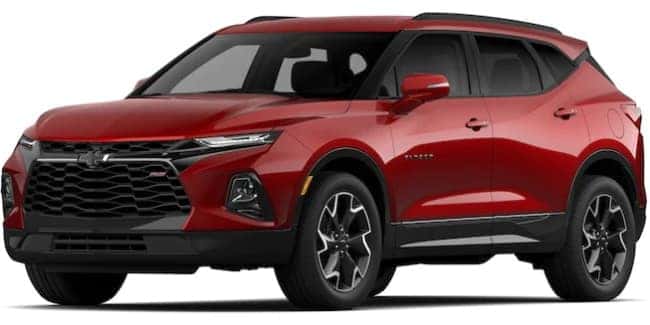 2021 Chevrolet Blazer Cherry Red Tintcoat