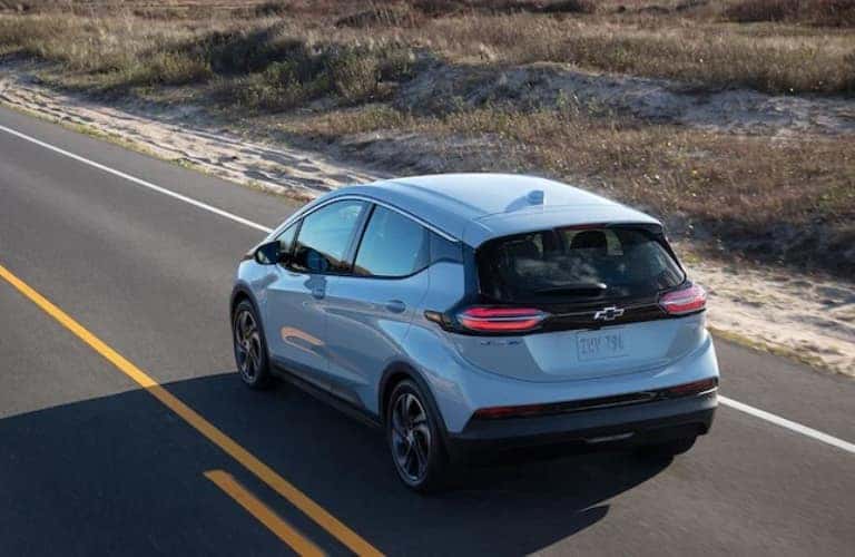 2022 Chevrolet Bolt EV driving away