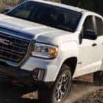 2022 GMC Canyon towing a trailer