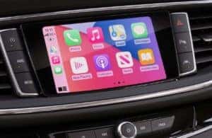 2022 Buick Enclave touchscreen display