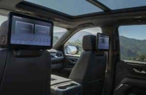2022 GMC Yukon rear-seat entertainment system