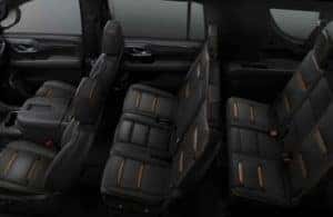 2022 GMC Yukon passenger seats