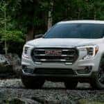 The new 2022 GMC Terrain off roading