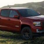 The new 2022 GMC Canyon Elevation, which has excellent off-road capabilities