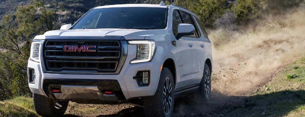 The 2023 GMC Yukon off-roading