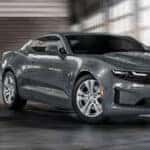 The 2023 Chevy Camaro, which has excellent performance features.