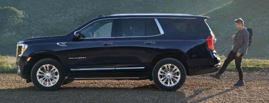 The 2023 GMC Yukon XL, which has excellent towing and cargo capactities.