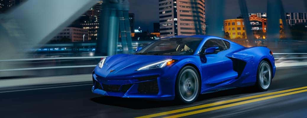 The 2024 Corvette E-Ray - one of the 4 announced EVs that Chevy has in its lineup for the model year. 