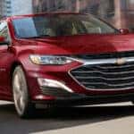 The 2024 Chevy Malibu exterior front.