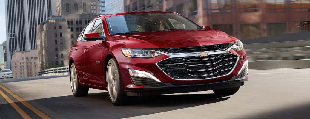 The 2024 Chevy Malibu exterior front.