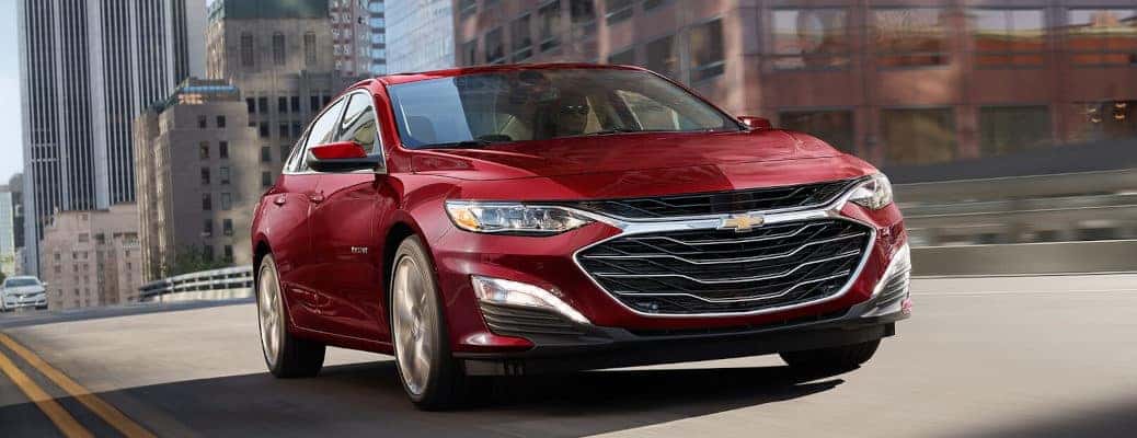 The 2024 Chevy Malibu Sport Special Edition as seen from the front.